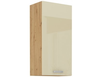 Kuchyňská skříňka Artisan krémový lesk - horní 45 G-90 1F