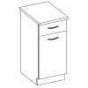 Kuchyňská skříňka Omega - dolní 40 D 1S 1F ZB - vč. prac. desky