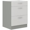 Kuchyňská skříňka Bianca - dolní 60 D 3S šuplíková PREMIUM BOX