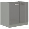 Kuchyňská skříňka Grey - dolní 80 D 2F