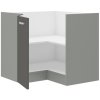 Kuchyňská skříňka Grey - dolní rohová 90x90 DN 2F
