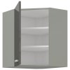 Kuchyňská skříňka Grey - horní rohová 60x60 GN-72 1F (45°)
