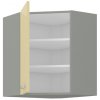 Kuchyňská skříňka Karmen - horní rohová 60x60 GN-72 1F (45°)