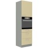Kuchyňská skříňka Karmen - 60 DPS-210 3S 1F sloupek se zabudovanou troubou, šuplíkový PREMIUM BOX