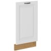 Kuchyňská skříňka Stilo WHAR - ZM 713 x 446 dvířka pro vestavnou myčku, bílá + Artisan