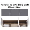 Šatní skříň Smart SR 2 antracit