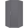 Šatní rohová skříň Smart SR 4 L/P antracit