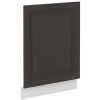 Kuchyňská skříňka Stilo GRWH - ZM 713 x 596 dvířka pro vestavnou myčku, grafit + bílá