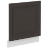Kuchyňská skříňka Stilo GRWH - ZM 570 x 596 dvířka pro vestavnou myčku, grafit + bílá