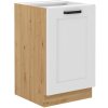 Kuchyňská skříňka Luna WHAR - dolní 50 ZL 1F dřezová