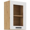 Kuchyňská skříňka Luna WHAR - horní vitrína 40 GS-72 1F