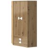 Šatní kříň rohová Index 02