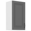 Kuchyňská skříňka Stilo DustGRWH - horní 40 G-72 1F, Dust Grey + bílá