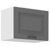 Kuchyňská skříňka Stilo DustGRWH - horní výklop 50 GU-36 1F, Dust Grey + bílá