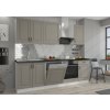 Kuchyňská linka Stilo ClayGRWH - Sestava 4, Clay Grey + bílá