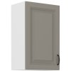 Kuchyňská skříňka Stilo ClayGRWH - horní 45 G-72 1F, Clay Grey + bílá