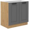 Kuchyňská skříňka Luna DustGRAR - dolní 80 D 2F