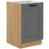 Kuchyňská skříňka Luna DustGRAR - dolní 50 ZL 1F dřezová