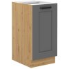 Kuchyňská skříňka Luna DustGRAR - dolní 40 D 1F