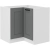 Kuchyňská skříňka Luna DustGRWH - dolní rohová 90x90 DN 2F