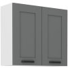 Kuchyňská skříňka Luna DustGRWH - horní 80 G-72 2F
