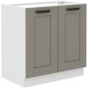 Kuchyňská skříňka Luna ClayGRWH - dolní 80 ZL 2F dřezová