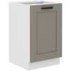 Kuchyňská skříňka Luna ClayGRWH - dolní 50 ZL 1F dřezová