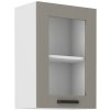 Kuchyňská skříňka Luna ClayGRWH - horní vitrína 40 GS-72 1F