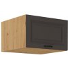 Kuchyňská skříňka Stilo GRAR - horní výklop 60 NAGU - 36 1F, grafit + Artisan