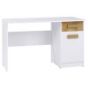 Psací stůl Grant 11 bílý + dub riviera