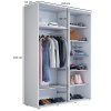 Šatní skříň Majda 2 - šířka 150 cm, výška 242 cm