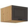 Kuchyňská skříňka Stilo GRAR - horní výklop 50 NAGU - 36 1F, grafit + Artisan