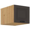 Kuchyňská skříňka Stilo GRAR - horní výklop 40 NAGU - 36 1F, grafit + Artisan