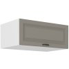 Kuchyňská skříňka Stilo ClayGRWH - horní výklop 80 NAGU - 36 1F, Clay Grey + bílá
