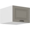 Kuchyňská skříňka Stilo ClayGRWH - horní výklop 50 NAGU - 36 1F, Clay Grey + bílá
