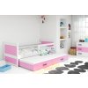 Postel s přistýlkou Riky II 90x200 bílá