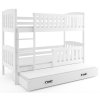Patrová postel s přistýlkou Kuba bílá