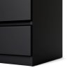 Noční stolek Simplicity 230 černý MAT