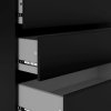 Komoda Simplicity 235 černá MAT