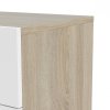 Komoda Pedro 508 oak/bílý lesk