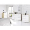 Komoda Pedro 505 oak/bílý lesk