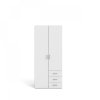 Skříň Sid 2d3s 175 bílá