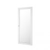 Dvířka Bask 772 bílá/sklo