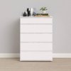 Komoda Nibby 200 bílá