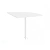 Rohová deska stolu Office 458 bílá/bílá