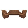 Sedací souprava Ušák 3f+1+1 Rosita hnědá
