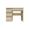 Psací stůl Miles L dub sonoma