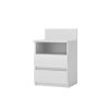 Noční stolek Malvína M1 bílá