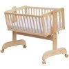 Dětská kolébka Scarlett borovice, přírodní 90 x 41 cm