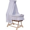 Košík pro miminko s nebesy Scarlett Péťa - bílá